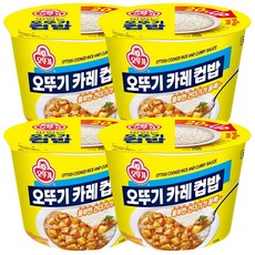 오뚜기 카레컵밥, 320g, 4개