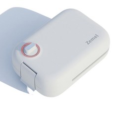 지멜 와플메이커 샌드위치 크로플 메이커 파니니그릴 와플기계 (타이머식/화이트)