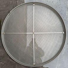 스텐 대형채반 대형 자갈 메쉬 채반 소쿠리 선별기 거름망 모래 채망