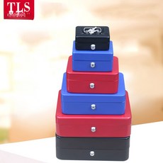 철제금고 카운터 소형 캐시박스 미니 개인금고 잠금, 1개, 블랙 125A 125x95x60mm