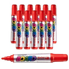 모나미 보드마카 B, 적색, 5개