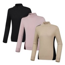 와이드앵글 (최초가159 000원) WWW22K91 여성 VA 하이넥 풀오버 스웨터 495172