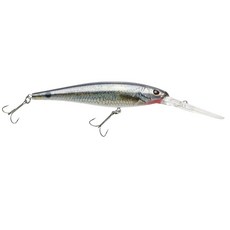 [ 1127334 ] 버클리 플리커 미노우 낚시 미끼 블랙 실버 1.3g(1/3온스) 8.9cm(3 1/2인치) | 9cm 크랭크베이트 사실적인 프로파일 날카로운 다이, Flashy Chartreuse