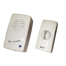 【海夫健康生活館】伍星 尖兵 長距離 分離式 附插頭線 迎賓報知器(WS-5311), 雙包裝 A組