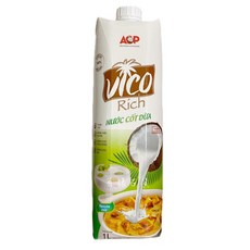 ACP VICO Rich COCONUT CREAM 椰漿, 1個, 011 椰奶 （1000ml), 1000ml, 椰奶