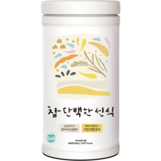 식사대용 단백질 다이어트쉐이크 참 단백한 선식, 680g, 1개