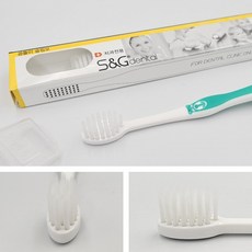 에스앤지 이중슬림모 치과전용 유아칫솔, 랜덤 발송, 1개, 12개입