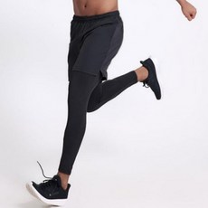 윤댕 트레이닝 반바지 러닝 9부 일체형 레깅스