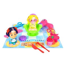 유아동 학습교구 레리 미용실 놀이 세트, 미용실도우놀이세트 23pcs, 타입_미용실도우놀이세트 23pcs, 1개