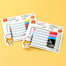 CF Stationery Collection 白板筆 6支入, 1個, 6支白板筆(不挑色)