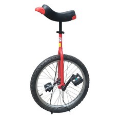 외발자전거 입문용 곡예 바퀴 밸런스 성인 학생 스턴트 균형 묘기, 12인치 / 빨강, 1개
