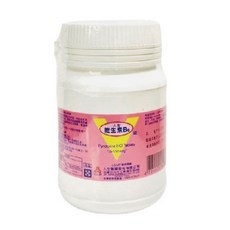 人生製藥 維生素B6錠 1000顆/瓶 - 台灣公司貨【元康藥局】, 1個, 1000顆