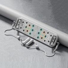 접이식 멀티 보드 푸시업 스틱 탄리 휴대용 홈 피트니스 기구, 회색, O-02(업그레이드 모델)