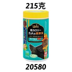 Hikari 高夠力 Saki-Hikari 澤龜元氣健康食 烏龜飼料 大型龜 斑龜 巴西龜, 1個, L顆粒215克,善玉箘澤龜元氣健康食