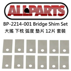 Allparts BP-2214-001 Floyd Rose 大搖座 下弦枕 墊片, 1個