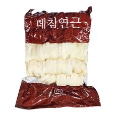 삶은 연근 데침 슬라이스 1kg, 1개