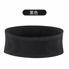 防盜腰包 隨身貼身隱形包 運動跑步手機腰帶包, 高彈黑,S / 適用50-90cm腰圍, 1個