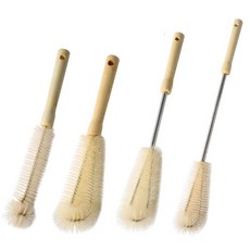 해피소드 L자형 다용도 텀블러 세척솔 4종 세트, 1세트, 우드