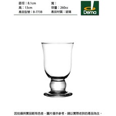 連文餐具 巴洛克果汁杯260cc 啤酒杯 水杯 玻璃杯, 1個
