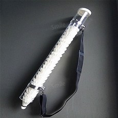 셔틀콕보관통 배드민턴 셔틀콕 수납통 레슨 정리 투명 배드민턴 훈련 수집 길이 75CM ... 1개, 길이 33CM 셔틀콕 10개 * 5개