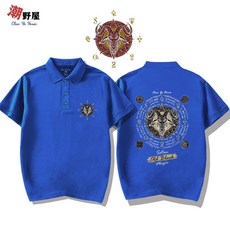 潮野屋 撒旦黑魔法 惡魔圖騰 短袖POLO衫 WPD-954