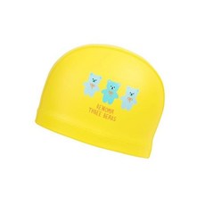 수영복아동 곰돌이 PU 수모 옐로우 RORC2C018YE_CA