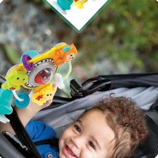 유모차모빌 정글회전놀이 딸랑이 유모차장난감