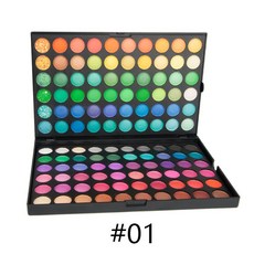 아이섀도우 팔레트 120컬러 공연 분장 코스프레, 1개, 1201