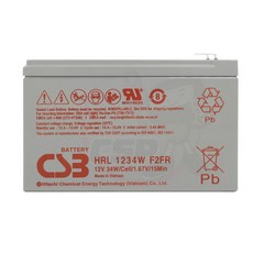 CSB HRL1234WF2FR 12V34W 不斷電系統 UPS 兒童電動車 童車 緊急照明 鉛酸電池 神戶電池, 1個, 1個裝