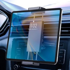 EEEKit 2 in 1 CD 슬롯 태블릿 자동차 마운트 범용 360° 회전 플레이어 폰 홀더 4-11인치 장치용 블랙 121816