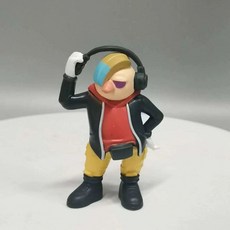 컬러풀 데이지 브릭 베어 나노 블럭, A. 흰색 높이 약 6cm