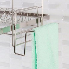 홈인더스 보조 도마 행주걸이 스테인리스, 1개, 상세페이지 참조