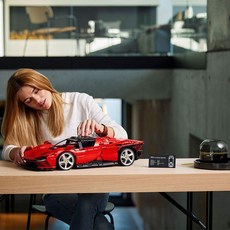 조립식 슈퍼카 레이싱카 블록 장난감 Daytona SP3, 1개, 플래그십 프로모션