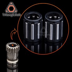 Trianglelab DDB 니들 베어링 기술 미니 소형 압출기 보우덴 키트 드라이브 기어 듀얼, [03] 4PCS