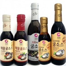 청정원 해물굴소스 파기름 만능 굴소스 소스, 청정원 대게굴소스250g