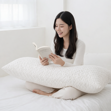 스칸디네이처 바디필로우 150cm 대형 임산부 옆잠, 냉감커버