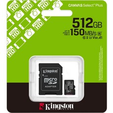 Kingston Canvas Select Plus microSD KTCS3 記憶卡 512GB 代理商公司貨, 1個
