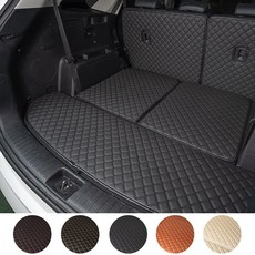 하이퀄리티 퀄팅 트렁크매트 올뉴투싼(TL) / 올뉴투싼(FL) / 현대, 퀄팅트렁크만, 브라운