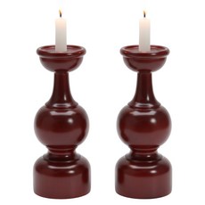 가온공방 제사용품 남원 촛대 제사 양초받침 전통 제기용품, 1개