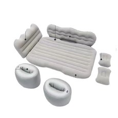 자동차 매트 내구성 평탄화 일반시트 차량용 쿠션 다용도 방수 차박용 시트 접이식 뒷자석, 1. 창안 치위안 A05-블랙 심플 모델  두꺼운 플로