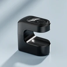 네일 플레이트용 두 단계 타이머 기능을 갖춘 컴팩트하고 휴대 가능한 사각형 캔디 골드 램프로 빠른 건조, 1, 02 black