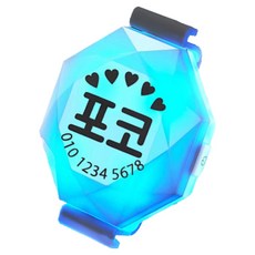 [앤디스크래프츠] 반려견 LED 야간산책등, 가로인쇄