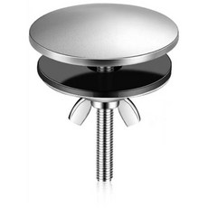 리빙로드 올스텐 싱크대 구멍 마개 5cm 홀 커버, 1개, 무광실버