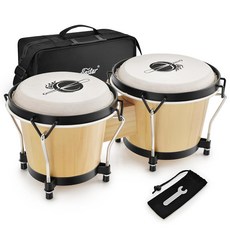 EASTAR BONGO 15.2CM(6인치) 및 콩가스 DRUMS 17.8CM(7인치), 6" and 7", 자연스러운 마감