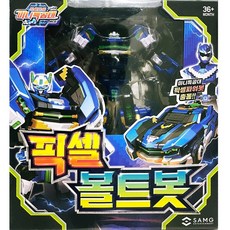 미니특공대 픽셀파워 픽셀 볼트봇, 혼합색상, 1개