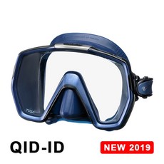 Tusa M1001 Freedom HD 面鏡，高清潛水面鏡，舒適貼合，防水防霧，探索水下世界, QID-ID