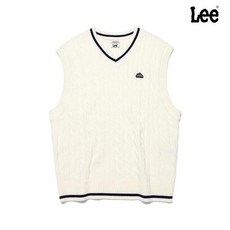 리 LEE 케이블 니트 베스트 아이보리 (LE2601KT07IV) 471451