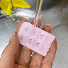 온코 브라연장후크 결후크 브라후크 2단 장후크 브래지어 핑크 브라연장