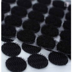 헬로라일락 탈부착 접착테이프 소형 30P 블랙 가방부자재