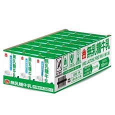 義美無乳糖牛乳 (保久乳) 200ml x 24入, 1箱